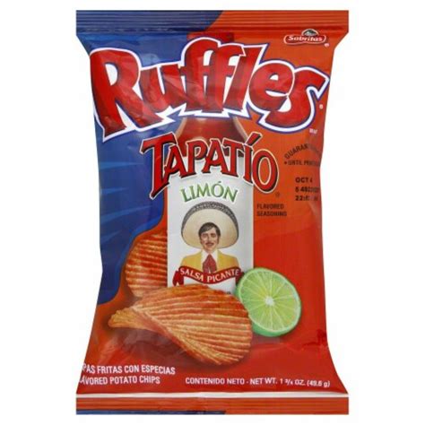 ruffles tapatio limon discontinued  Track macros, calories, and more with MyFitnessPal